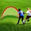 Randy & Travis Machinery Games & Hobbies Portable Kids Soccer Goals Set – 2 Pop Up Soccer Goals, Cones, Goal Carry Bag