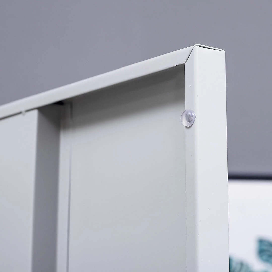 Salvatore Angelotti Grey 4-Door Locker For Office Gym Shed School Home Storage - 4-Digit Combination Lock