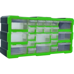 Randy & Travis Machinery 22 Multi Drawer Parts Storage Cabinet Unit Organiser Home Garage Tool Box Furniture