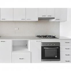 Randy & Travis Machinery DIY & Renovation Brushed Nickel Stainless Steel Kitchen Cabinet Square Drawer Pull Door Handles 15-Pack