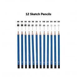 Randy & Travis Machinery Games & Hobbies Art Sketch Pencils Oil Drawing Colouring Graphite Charcoal Pencil Set 72pcs/set