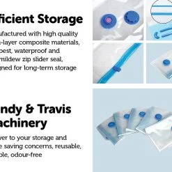 Randy & Travis Machinery Home & Lifestyle 10X JUMBO Vacuum Storage Bags