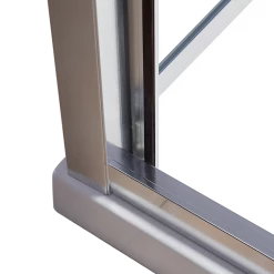 Della Francesca Front: (98~106) X 195cm Adjustable Semi Frameless Shower Screen In Chrome Side: (98~101) X 195cm DIY & Renovation