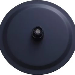 Della Francesca 200mm Shower Head Round 304SS Electroplated Matte Black Finish DIY & Renovation
