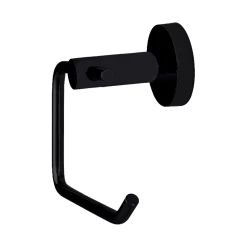 Della Francesca DIY & Renovation Classic Toilet Paper Holder Matte Black Finish