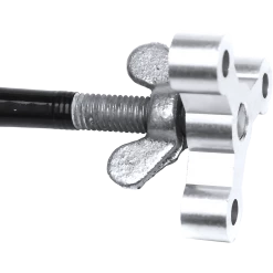 Randy & Travis Machinery 4PC Boat 20 Degree Angle Fishing Pole Rod Holder Mount