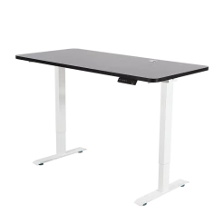 Palermo Standing Desk Sit Stand Height Adjustable Motorised 140cm Table Dual Motor