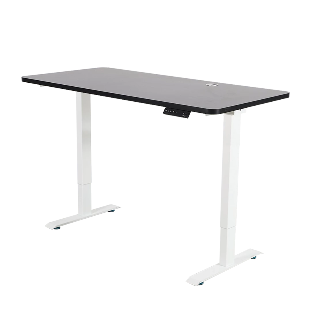 Palermo Standing Desk Sit Stand Height Adjustable Motorised 140cm Table Dual Motor