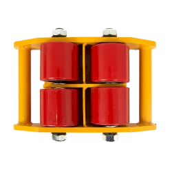 Randy & Travis Machinery 3x3 Heavy Duty Machine Dolly Skate Machinery Roller Mover Cargo Trolley 6T