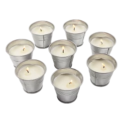 Randy & Travis Machinery Home & Lifestyle 8x Mosquito Insect Bug Repellent Small Bucket Citronella Candles