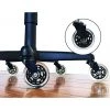 Randy & Travis Machinery Furniture 5x Office Chair Caster Wheels Set Heavy Duty & Safe For All Floors W/Universal Fit
