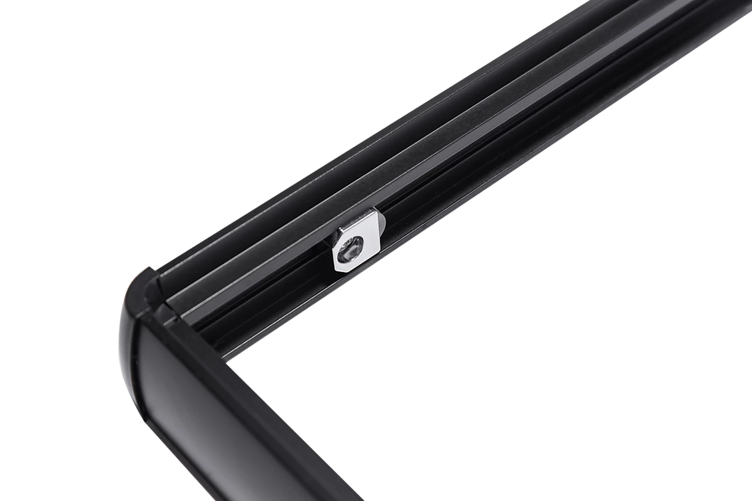 Della Francesca 800 X 900mm Sliding Door Nano Safety Glass Shower Screen In Black DIY & Renovation