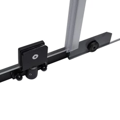 Della Francesca 1000 X 700 X 1900mm Framed Safety Glass Pivot Door Shower Screen In Black DIY & Renovation