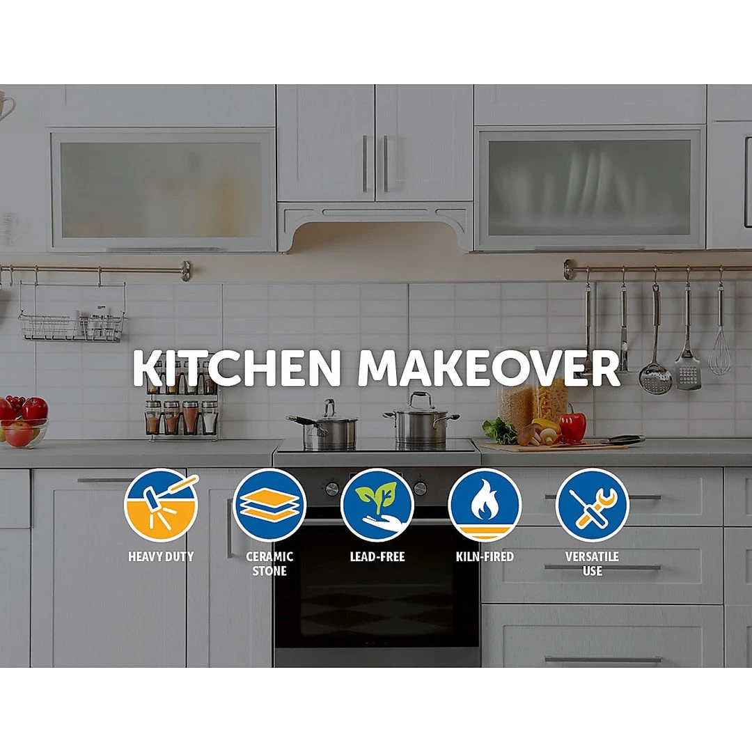 Randy & Travis Machinery 38cm XL Pizza & Baking Stone For BBQ/Oven/Grill Home & Lifestyle