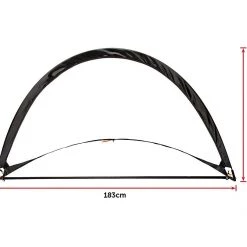 Randy & Travis Machinery Games & Hobbies Pair Of Soccer Football Goals 180cm Pop Up Portable Quick Set Up