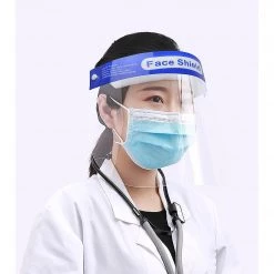 Randy & Travis Machinery 6x Safety Full Face Shield Clear Guard Protector Mask Anti-Fog + Elastic Head Band Home & Lifestyle