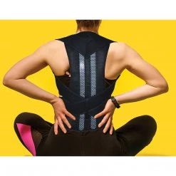 Randy & Travis Machinery Lower Back Brace Unisex Posture Corrector Lumbar Support - Medium
