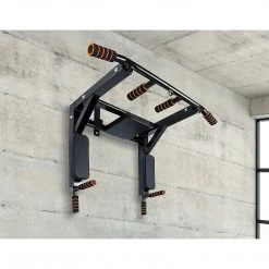 Randy & Travis Machinery Heavy Duty Wall Mounted Power Station - Knee Raise - Pull Up - Chin Up -Dips Bar