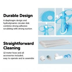 Bariloche Outdoor & Leisure Deluxe Automatic Swimming Pool Cleaner -For Above & In-Ground