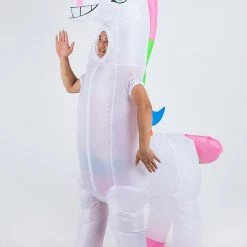 Salvatore Angelotti Games & Hobbies Giant Unicorn Fancy Dress Inflatable Suit -Fan Operated Costume
