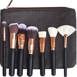 Randy & Travis Machinery Home & Lifestyle Soft 15Pcs Pro Face Powder Makeup Brushes Set Eyeshader Blending Highlight Tools
