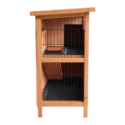 Randy & Travis Machinery Large Rabbit Hutch With BASE Chicken Coop 2 Storey Guinea Pig Pet Cage House Home & Lifestyle