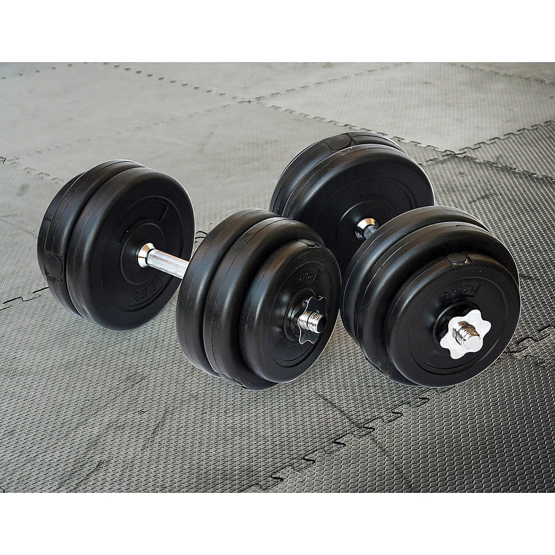 Randy & Travis Machinery 30KG Dumbbell Adjustable Weight Set Sports & Fitness