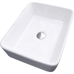 Della Francesca DIY & Renovation Bathroom Ceramic Above Counter-top Basin For Vanity