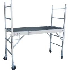 Randy & Travis Machinery Professional Aluminium Safety Scaffolding Scaffold With Hatch DIY & Renovation