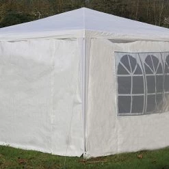 Bariloche 3x3m Gazebo Outdoor Marquee Tent Canopy White