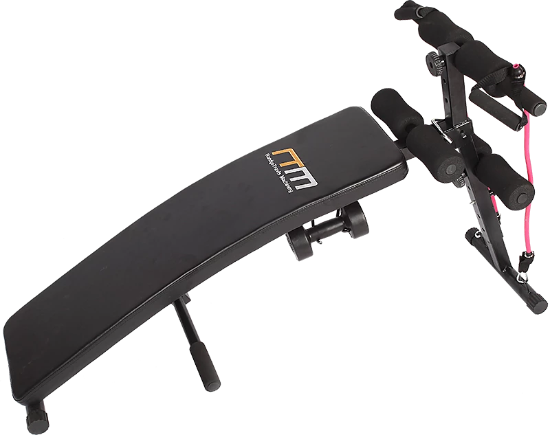 Randy & Travis Machinery Foldable Incline Sit Up Bench