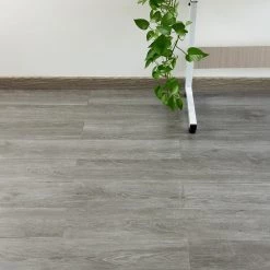 Randy & Travis Machinery Furniture Vinyl Floor Tiles Self Adhesive Flooring Ash Wood Grain 16 Pack 2.3SQM