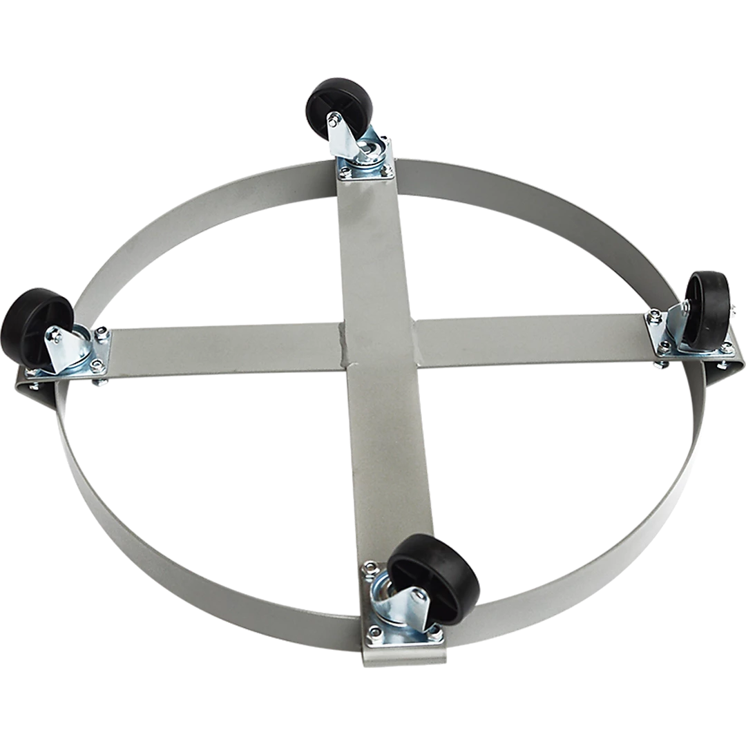Randy & Travis Machinery Drum Dolly 450kg 55 Gallon W Swivel Casters Heavy Duty Steel Frame Non Tipping DIY & Renovation