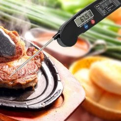 Randy & Travis Machinery Home & Lifestyle Digital Food Thermometer BBQ Tool Cooking Meat Kitchen Temperature Magnet