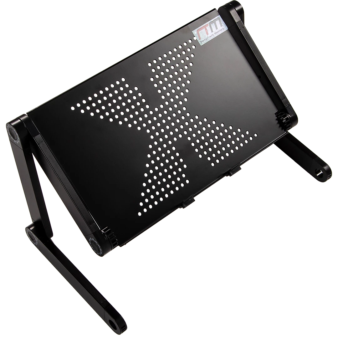 Randy & Travis Machinery Furniture Aluminium Alloy Folding Laptop Computer Stand Desk Table Tray On Bed Mouse