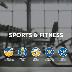 Randy & Travis Machinery Sports & Fitness Chrome Metric Fractional Olympic Weight Plates 0.25 - 1.0kg