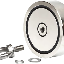 FactoryFast.com.au Games & Hobbies 700Kg Salvage Strong Recovery Magnet Neodymium Hook Treasure Hunting Fishing