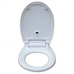 FactoryFast.com.au Home & Lifestyle Automatic Toilet Seat Sensor Operated White & Round