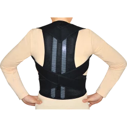 Randy & Travis Machinery Lower Back Brace Unisex Posture Corrector Lumbar Support - Large Sports & Fitness