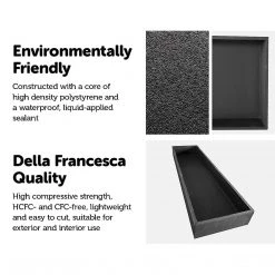 Della Francesca Shower Niche - 250 X 900 X 92mm Prefabricated Wall Bathroom Renovation