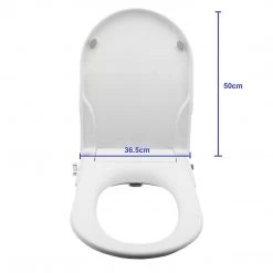 FactoryFast.com.au DIY & Renovation Non Electric Bidet Toilet Seat W/ Cover Bathroom Washlet Spray Water Wash
