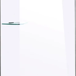 Della Francesca DIY & Renovation 80 X 200cm Frameless 10mm Safety Glass Shower Screen BLACK