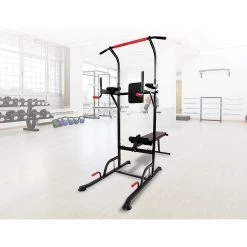 Randy & Travis Machinery Sports & Fitness Power Tower Pull Up Weight Bench Dip Multi Station Chin Up Home Gym Equipment