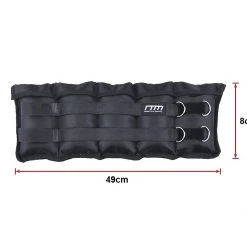 Randy & Travis Machinery 10kg Adjustable Ankle/Wrist Weight Straps Sports & Fitness