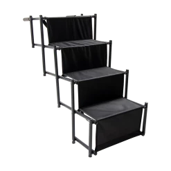 Randy & Travis Machinery Folding Pet Dog Car Boot Access Steps Ladder Stairs Strong Lightweight