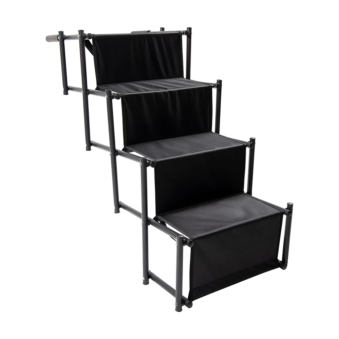 Randy & Travis Machinery Folding Pet Dog Car Boot Access Steps Ladder Stairs Strong Lightweight