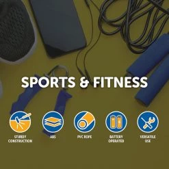 Randy & Travis Machinery 5x Cross-Fit Speed Skipping Rope Wire Sports & Fitness