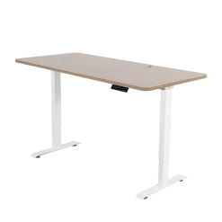 Palermo Standing Desk Sit Stand Height Adjustable Motorised 160cm Table Dual Motor