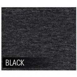 Randy & Travis Machinery 5m2 Box Of Premium Carpet Tiles Commercial Domestic Office Heavy Use Flooring In Black