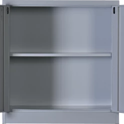 Salvatore Angelotti Furniture Two-Door Shelf Office Gym Filing Cabinet Safe Storage Locker